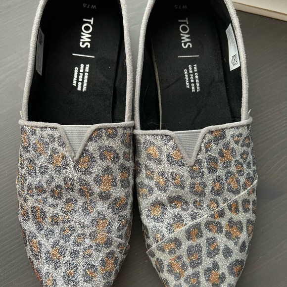 Sparkle Leopard Toms Alparagata shoes - Picture 4 of 5